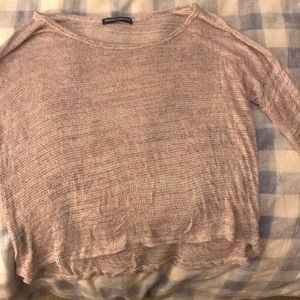 Brandy Melville burgundy/maroon long sleeve shirt